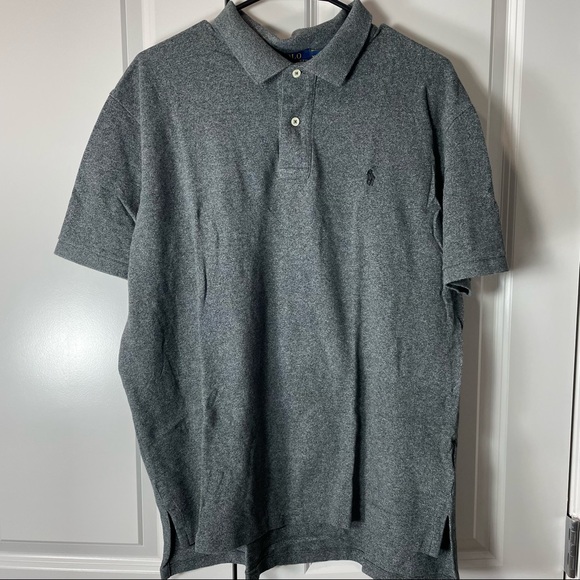 Polo Ralph Lauren Short Sleeve Polo Classic Fit Shirt XXL Grey - Picture 5 of 8
